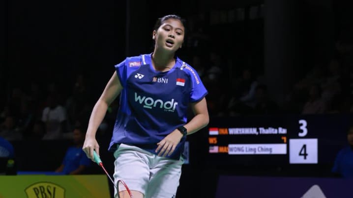 Takluk dari Wong Ling Ching, Thalita Tersingkir di Babak 16 Besar Indonesia Masters 2025