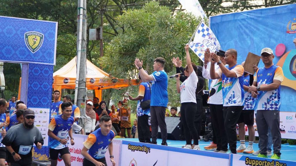 Zita Anjani & Syah Afandin Lepas 3.350 Peserta Langkat Run Fest 2025